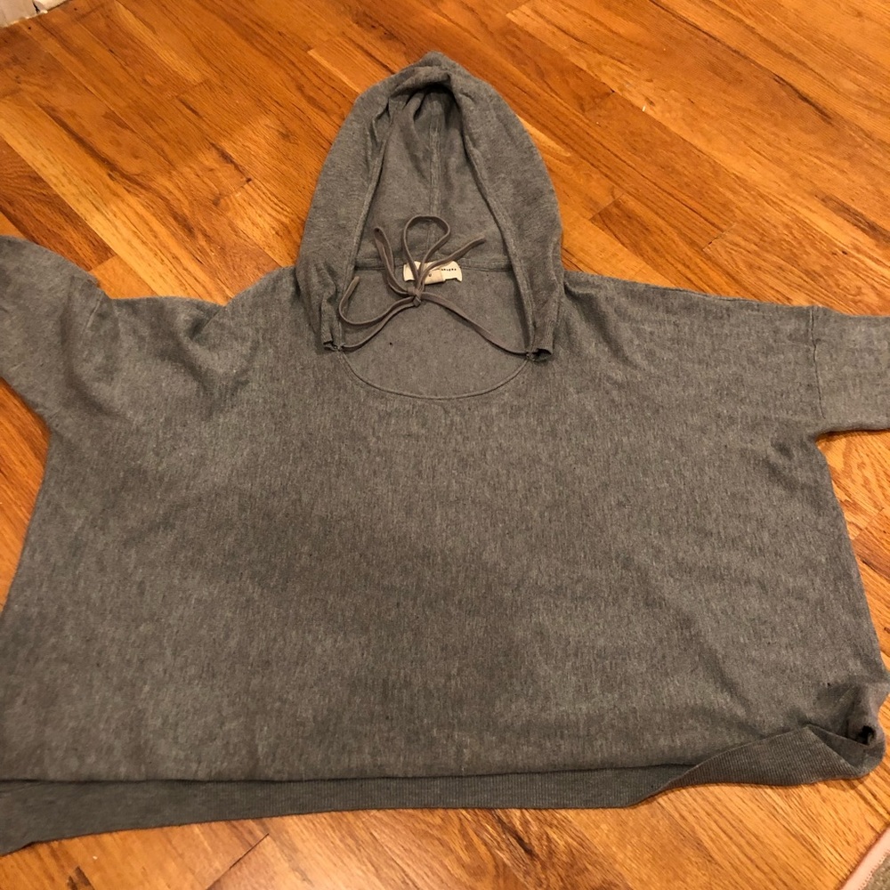 Hoodie Shirt with Tie Up